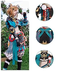 LTAKK Gorou Cosplay Costume Compatible with Genshin