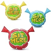 Hualedi Whoopee Cushion for Kids Over 3 Years,[3 Pcs,9In] Large Cartoon Woopie Cushion Party Favor, Funny Prank Gag Novelty Trick Joke Gift and Toy for Kids Children Office Home