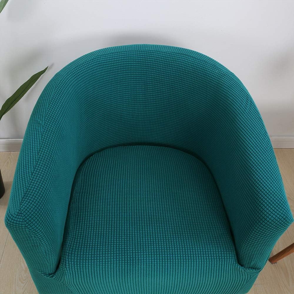 SearchI Tub Chair Slipcover, Stretch Spandex Jacquard Tub Chair Cover Armchair Slipcover Sofa Cover Slipcover Furniture Protector Soft Couch Covers with Elastic Bottom for Kids: Furniture & Decor