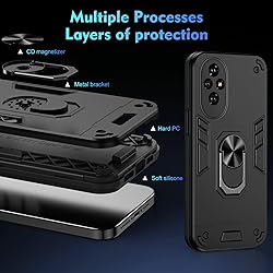 vbsyuwsa Compatible with Honor 200 Case,Built-in