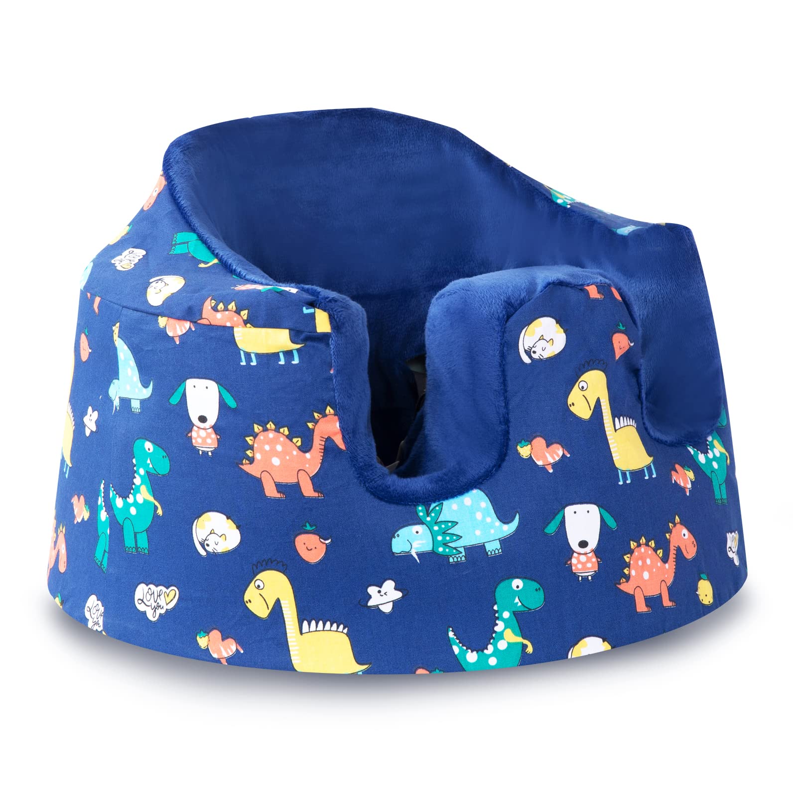 Photo 1 of SMTTW Seat Cover Compatible with Bumbo Seat, Summer Cooling Seat Cover, Baby Seat Cover, Super Soft & Breathable Baby Seat Cover, Perfect Compatible with Bumbo Seat (Dinosaur)