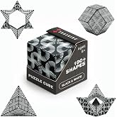Shashibo DODECA Magnetic Puzzle Cube, Stress Relief Fidget Toy | 100+ Possible Shapes, Sensory Fidget Toy For Adults &amp; Kids, Fun Shape Shifting Puzzle Box For All Ages