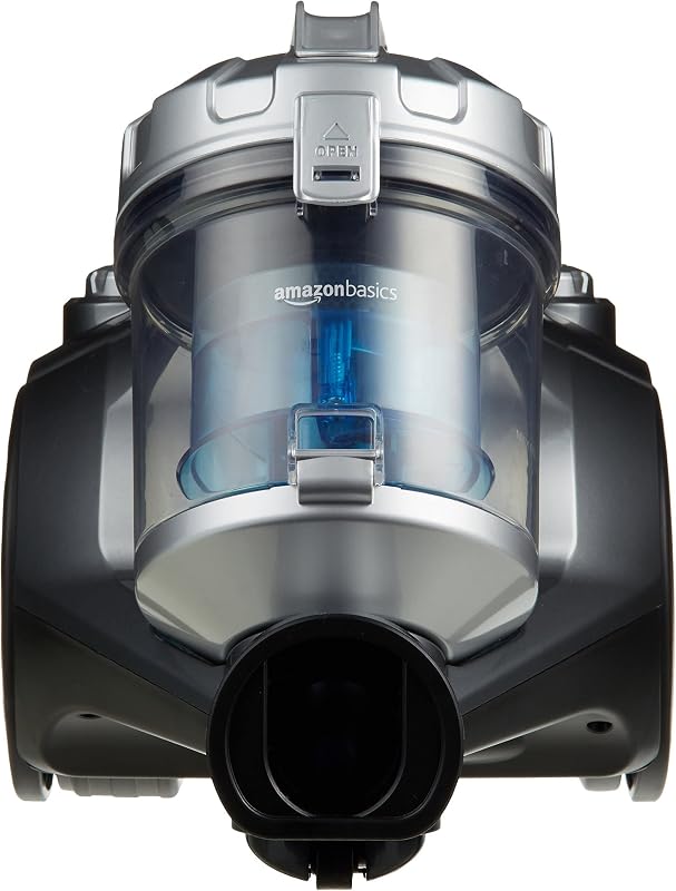 Potente aspirador de cilindro sin bolsa, para suelos duros y alfombras, filtro HEPA, compacto y ligero, 700 W, 1,5 l (UE), Negro — foto 5 de 8