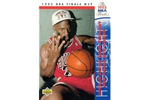 1993-94 Upper Deck #204 Michael Jordan Basketball Card - Earns 3rd Straight NBA Finals MVP Award