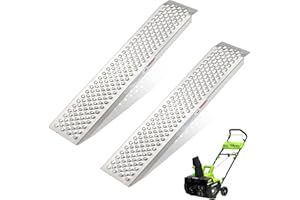 FACHNUO TOOL Aluminum Loading Ramps 47.2''L x 8.5''W for Motorcycle,Quad,Lawnmower,Snowblower 880lbs Load Capacity 1 Pair