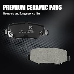 chaofei D1295 Ceramic Brake Pads Sets,4pcs Fit for