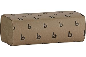 Boardwalk B6202 9 in. x 9-9/20 in. Multifold Paper Towels - Natural (16/Carton)