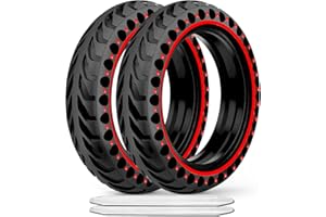 BABEJIA 2-Pack 50/75-6.1 Scooter Tire Tubeless, Upgrade Your Scooter with 8.5x2.0 Airless TIres, Puncture-proof, 8 1/2 x2 Replacement Tyre Compatible with Gotrax GXL V2/XR/APEX, Hiboy S2, etc