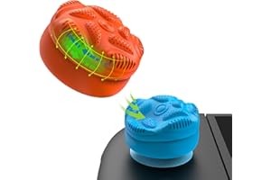 PlayVital for Switch 2 Thumbs Cushion Caps Thumb Grips (4-Pack) | Silicone Joystick Grip Cover for Nintendo Switch 2 Joycon, 