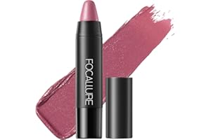 FOCALLURE Ultra Chic Matte Lipstick,Rich Vitamin E Lip Crayon,Lightweight Matte Color without Drying or Fading,Long Lasting Waterproof Lips Makeup,DARE YOU