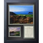 Legends Never Die Torrey Pines Golf Course II Hole #3 Collage Photo Frame, 11" x 14"