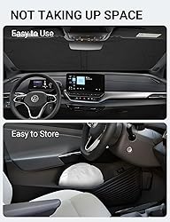 Proadsy 2024 Upgrade Front Windshield Sun Shade