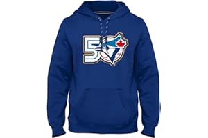 Bulletin Toronto Blue Jays MLB Express Twill 50th Anniversary Logo Hoodie