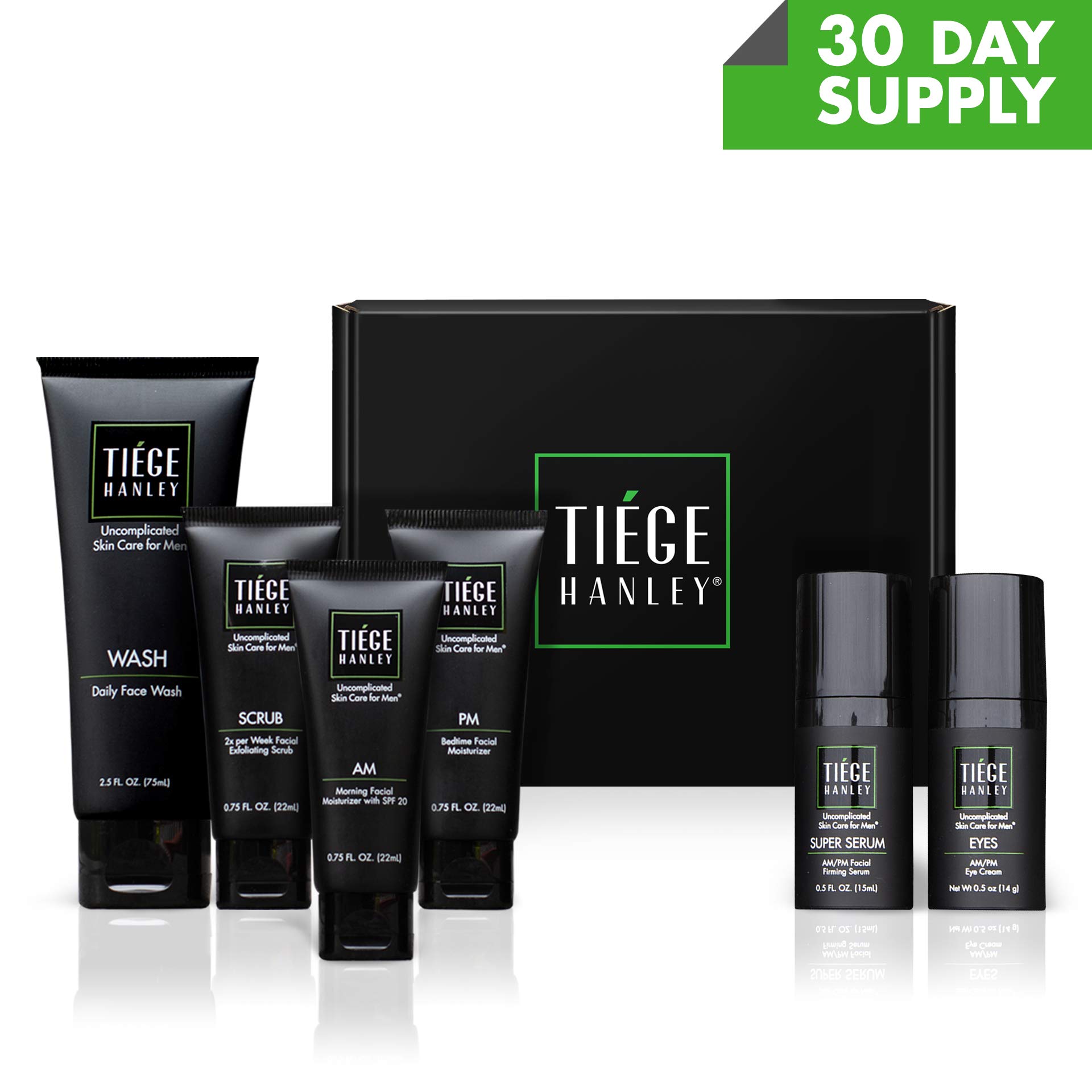 Galleon Tiege Hanley Men's Skin Care System Level 3