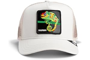 Goorin Karma Chameleon Trucker Hat for Men and Women, Cream, One Size, Unisex