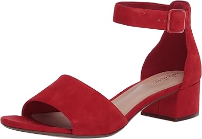 clarks red heels