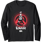 Naruto Shippuden Kakashi Shares an Eye Symbol Anime Long Sleeve T-Shirt