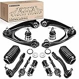 A-Premium 12Pcs Front Suspension Kit, Upper Control