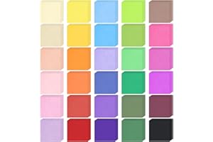 Jyongmer 9000 Sheets 1 Inch Colored Tissue Paper Squares - 30 Assorted Craft Tissue Paper for Scrunch Art Projects