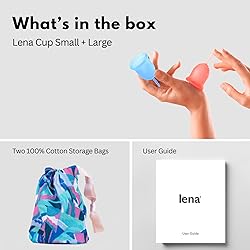 Lena Menstrual Cups, Reusable Period