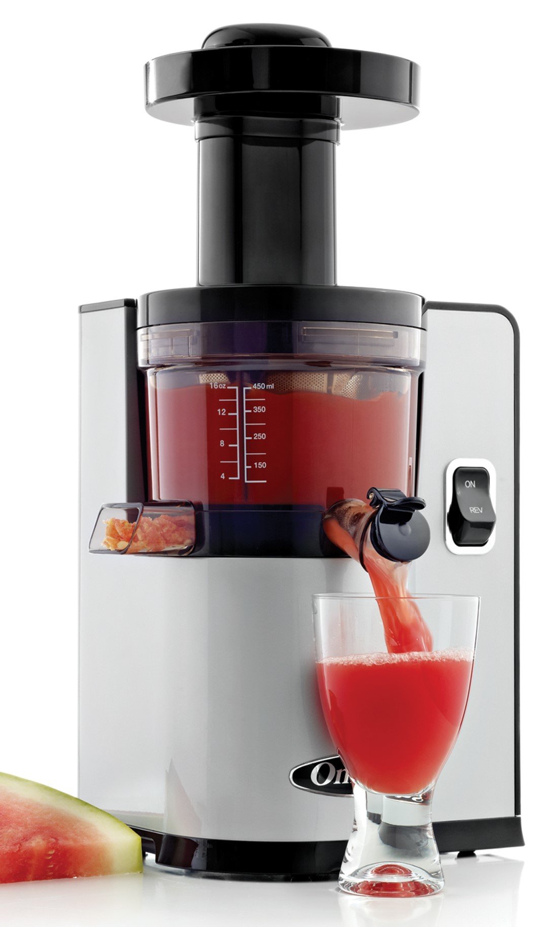 Omega VSJ843QS Vertical Slow Masticating Juicer Makes Continuous Fresh