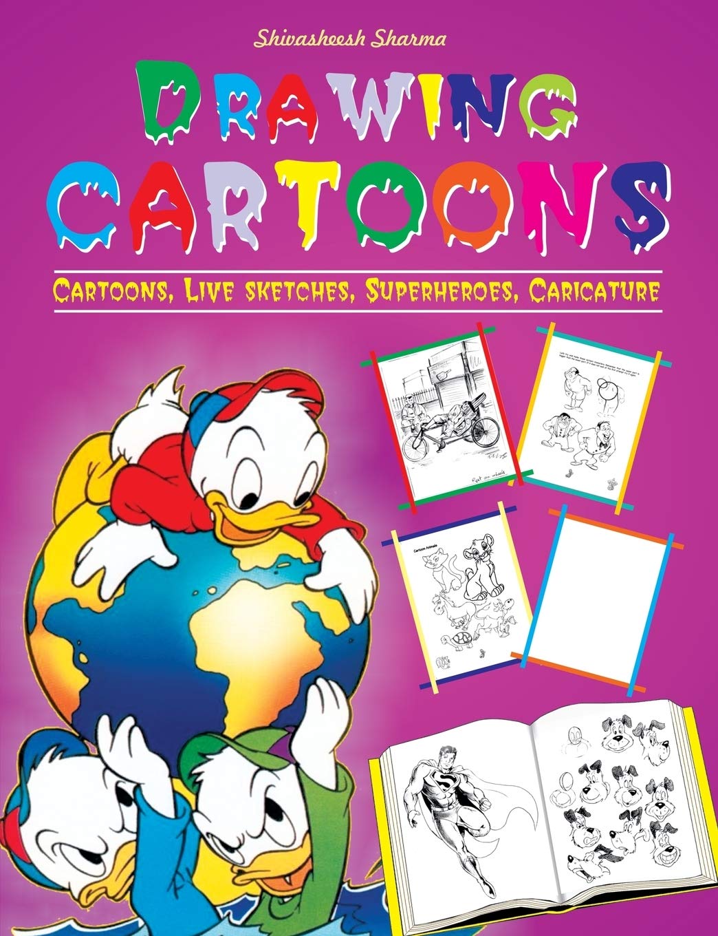 Buy Drawing Cartoons Learn To Draw And Practice Cartoon With Lines Sketches Figures Book Online At Low Prices In India Drawing Cartoons Learn To Draw And Practice Cartoon With Lines Sketches