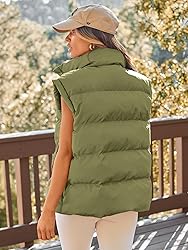 AUTOMET Womens Puffer Vests Fall Fashion Clothes