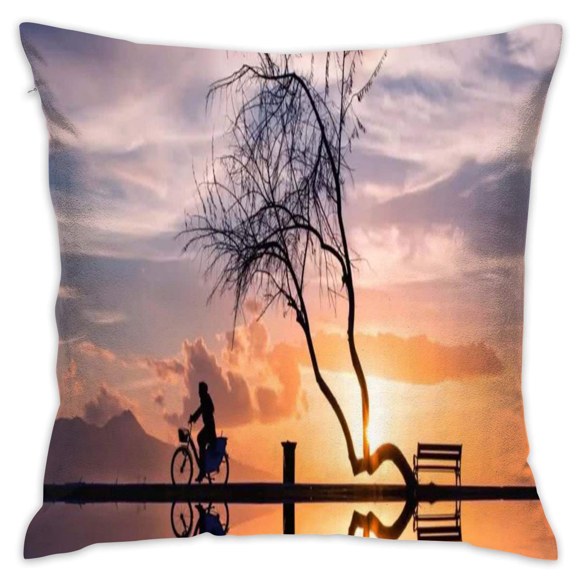 Amazon Com Shenl Decorative Pillows Beautiful Landscape Funny