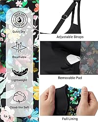 Womens Flowy Tankini Tops Only - Modest Bathing