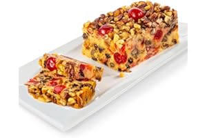 Beatrice Bakery Co. Ye Olde English Non-Alcholic Fruitcake, Grandma's Baked Fresh Delicious Dessert Made With the Finest Fruits and Nuts, Kosher Certified, Est. 1917 (16 Ounce)