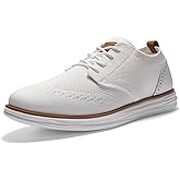 Bruno Marc Men's KnitFlex Craft Mesh Oxfords Sneakers Casual Dress Lace-Up Lightweight Walking Shoes