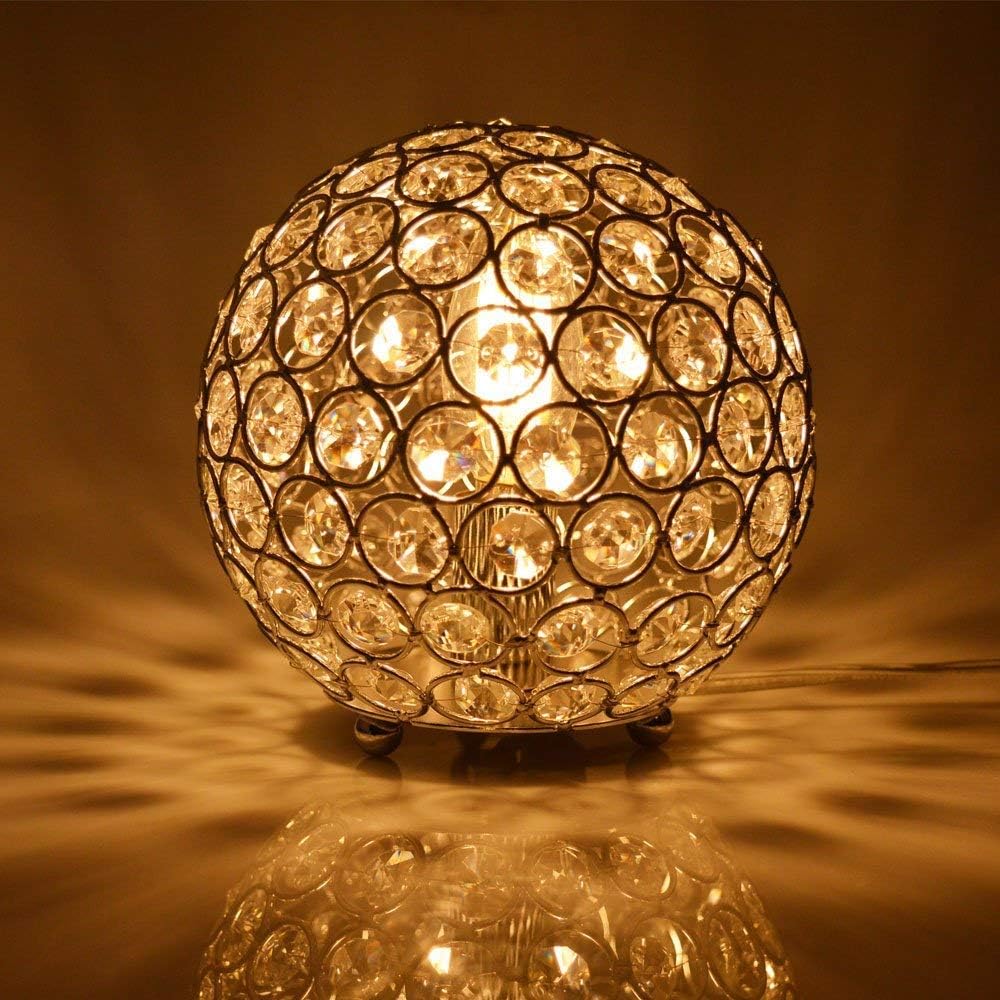 Best Chrome Crystal Desk Lamp