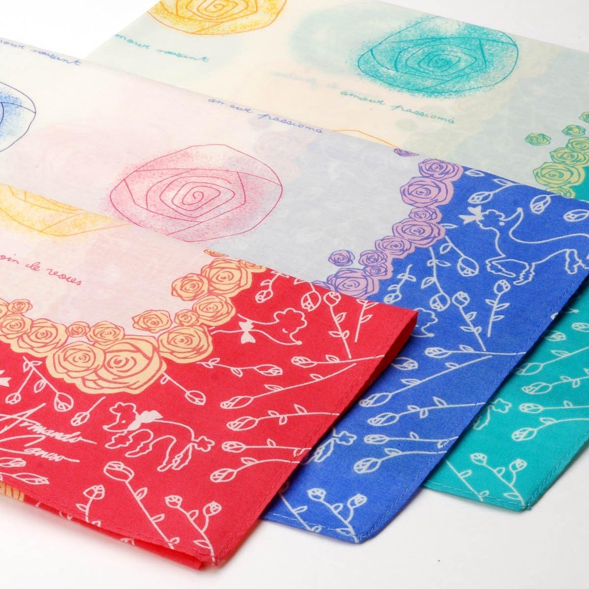 "Amore Amore" handkerchiefs - 3 units