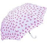 RainStoppers Girl's Flip-Flop Print Umbrella with