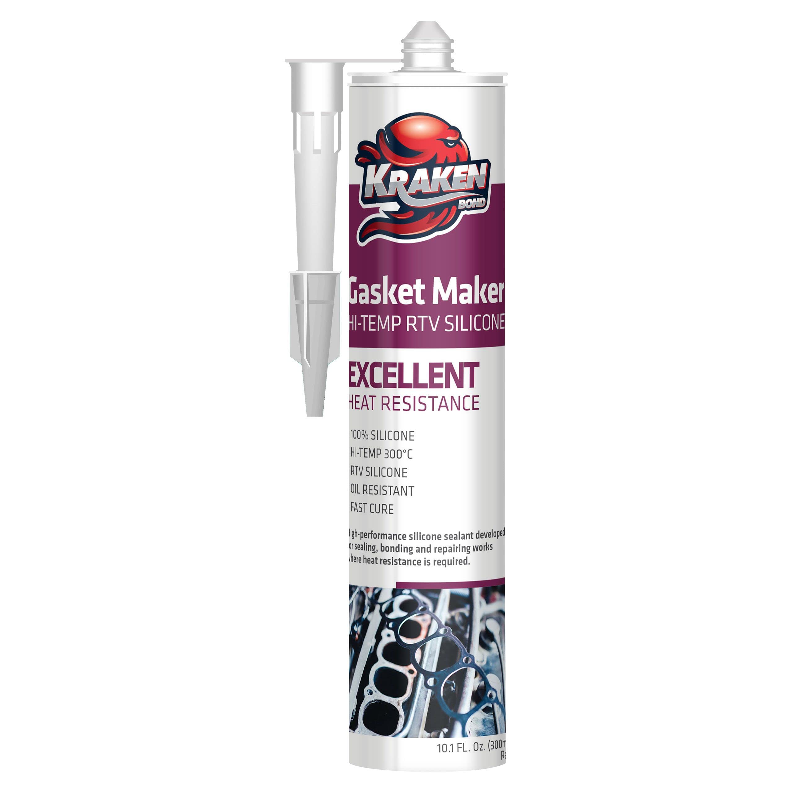 Kraken Bond Expanding Foam Post Hole Filler - 2-Part Concrete Alternative For Fence & Mailbox Posts (1 Kit)