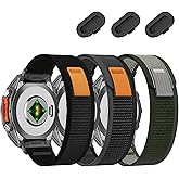 20mm Nylon Watch Band Compatible with Garmin Fenix 8 AMOLED 43mm/Fenix 7S Pro/7S/6S Pro/6S/5S plus/5S,Sport Watch Straps For Garmin Descent Mk3-43mm/Mk3i-43mm/Mk2s/Approach S70 42mm