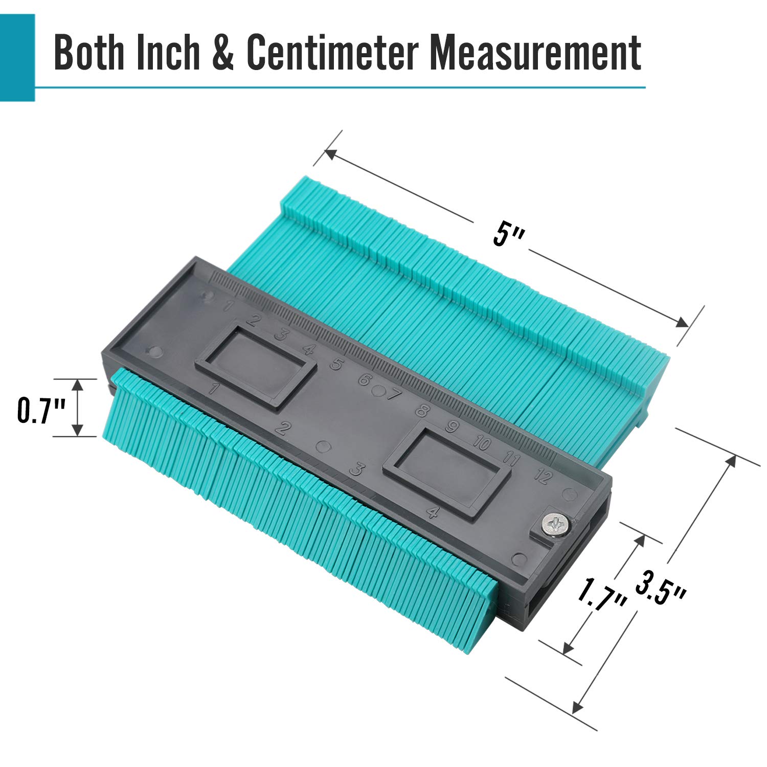 Extra Measure Depth Contour Tool Profile Guide for Woodworking Project
