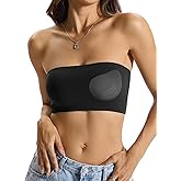 EasyGala Womens Padded Double Lined Tank Top Bandeau Strapless Tube Tops Crop Backless Shirts Sexy Going Out Tops 2026