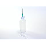 Gaunt Industries HYPO-25 - Epoxy & Cement Applicator - Precision Acrylic Adhesive Dispenser - 2 Ounce Clear Plastic Bottle with 23 Gauge Blunt Needle tip- Weld-on Applicator