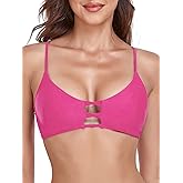 RELLECIGA Women's Strappy Bikini Top