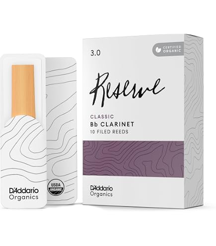 Amazon.com: D'Addario Organic Reserve Bb Clarinet Reeds Strength