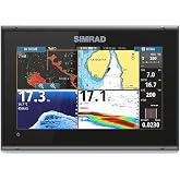Simrad GO Chartplotter and Fish Finder, with Transducer and Radar Options, Preloaded C-MAP Discover Chart Card