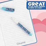 Disney Stitch A5 Secret Diary & Pen Set Blue Fluffy view 4