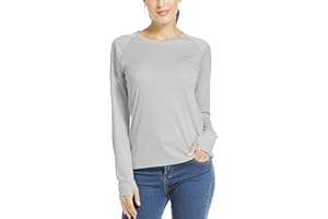 Willit Women's UPF 50+ Sun Protection Shirt Long Sleeve SPF UV Shirt Rash Guard Swim Hiking Fishing Tops Lightweight