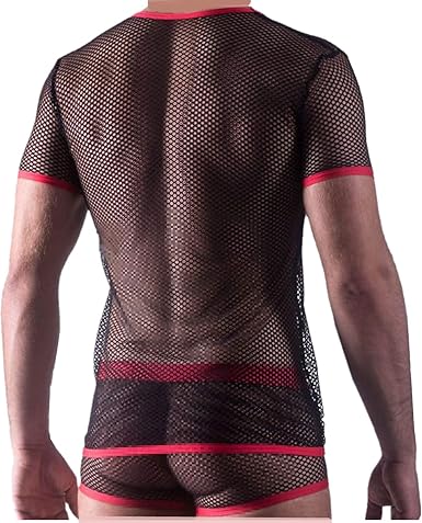 playera transparente hombre