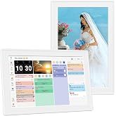 10.1 Inch Digital Calendar with Touch Screen, Wall Mountable, Multi-Platform Calendar Sync to Smart Electronic Chore Planner, Gifts for Mom.