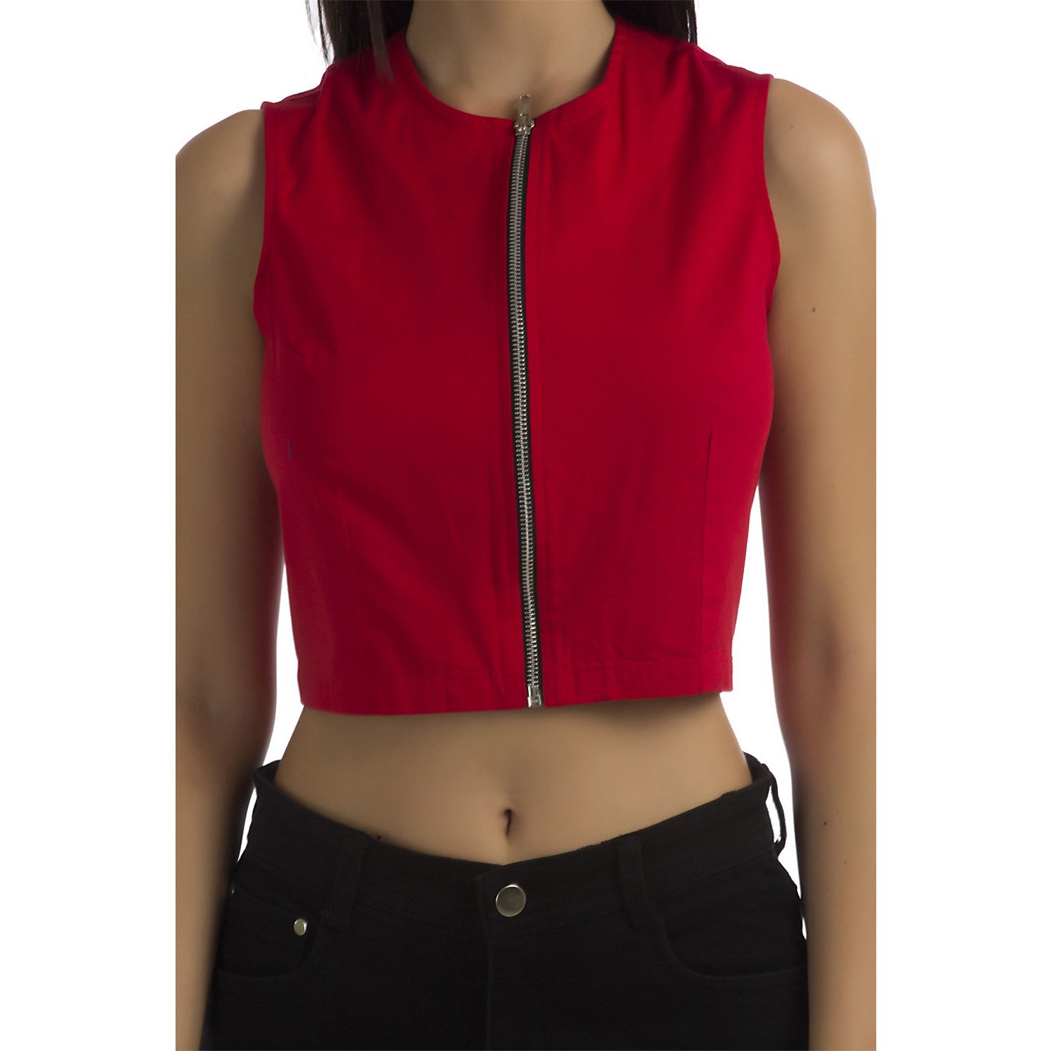peptrends solid crop top