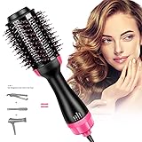 Hair Dryer Brush，Flymall One Step Hair Dryer & Volumizer Hot Air Brush 3-IN-1 ne