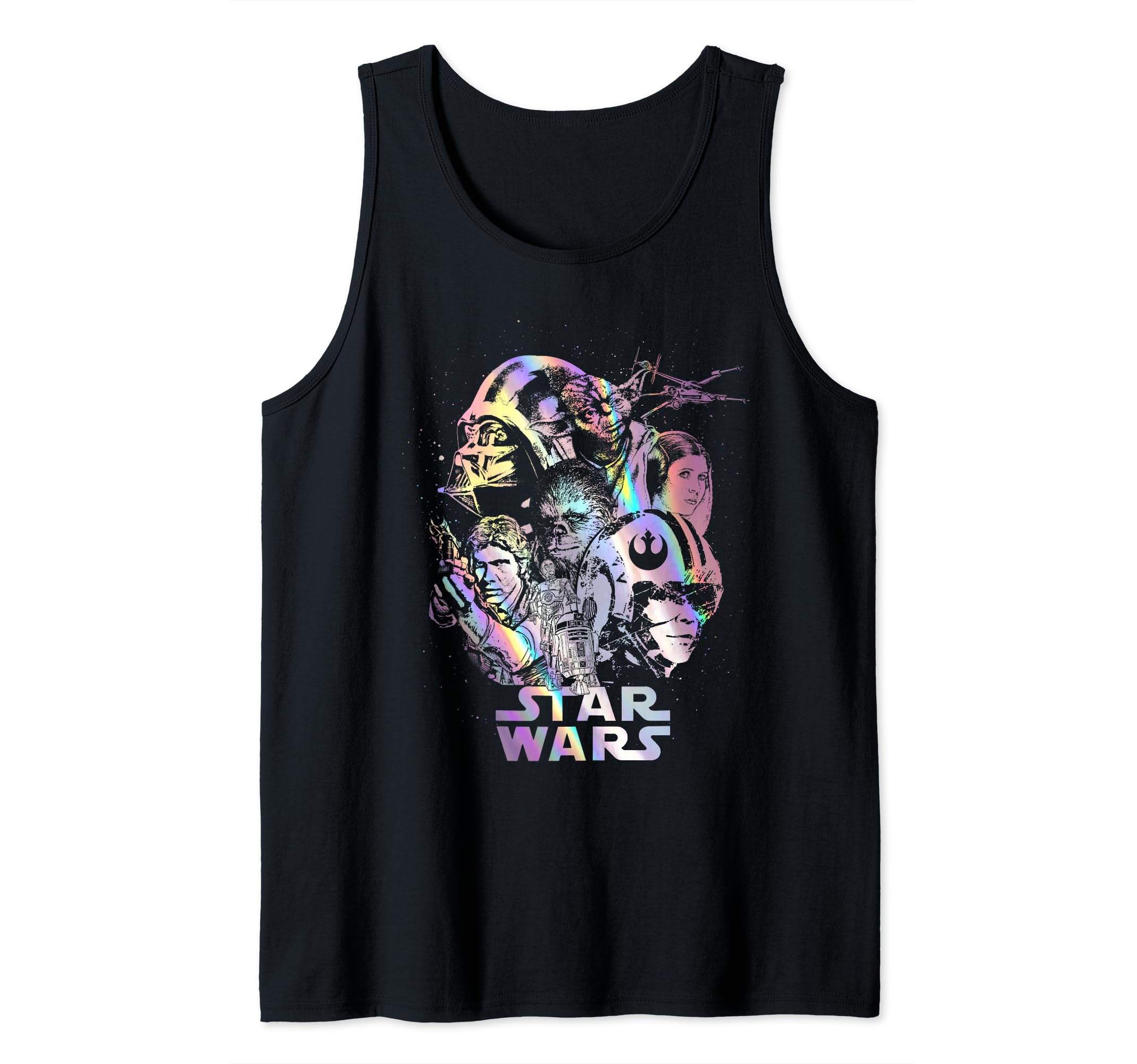 Star Wars Rebel Heroes Darth Vader Glimmer Tank Top