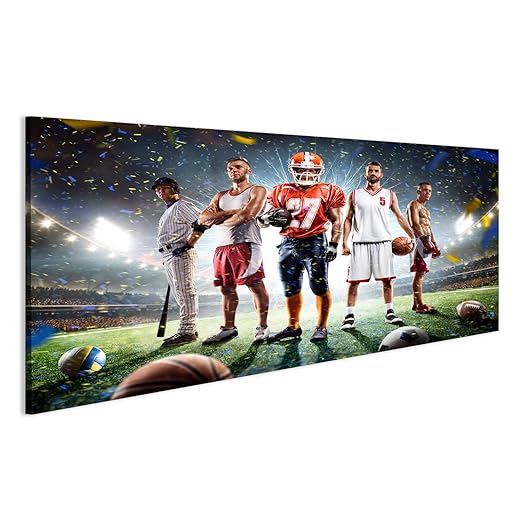 islandburner Cuadro Cuadros Cajas Multideporte Collage Baloncesto ...